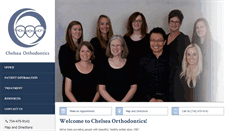 Desktop Screenshot of chelseaorthodontics.com